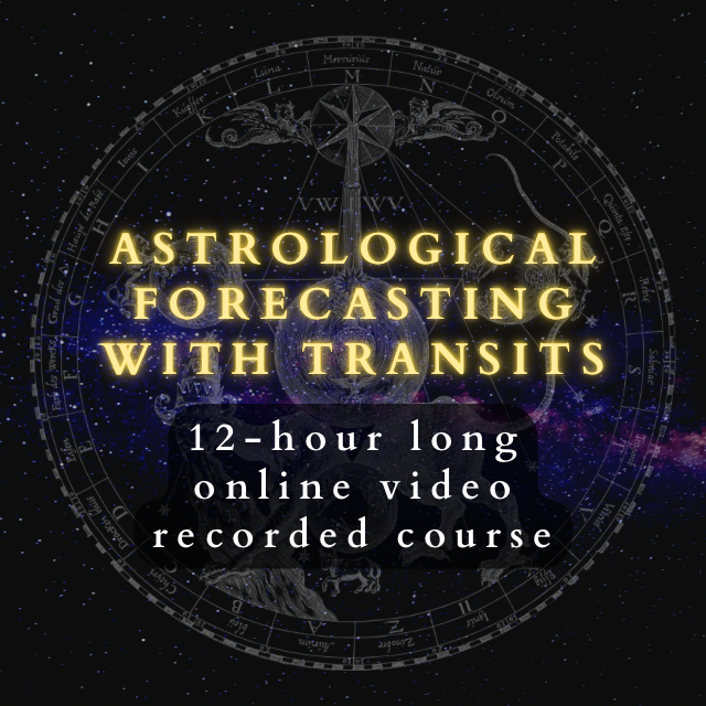 Astrological Forecasting With Transits Online Course 12 Hour Long Vid Writteninthestars Astrology 